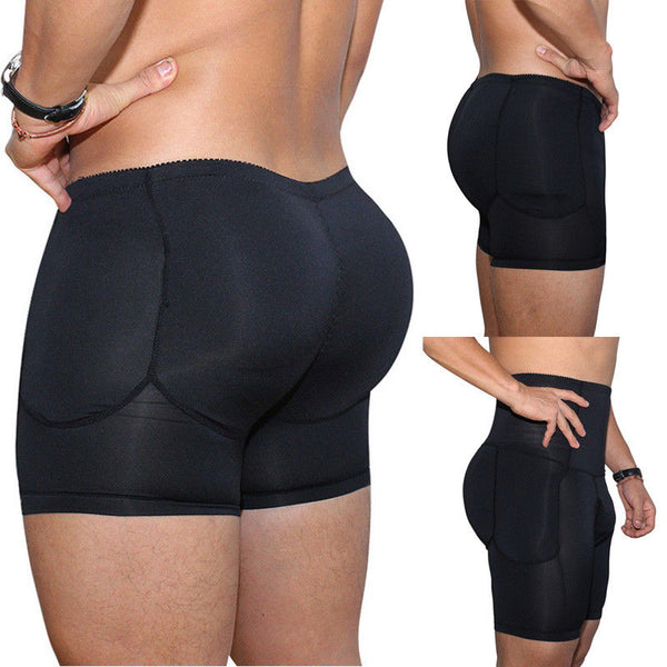 Men Big Hip Pads Butt Lifter Shapewear Butt Shaper Boxer Padded Enhancing  Underwear Tummy Control Body Shapers - AliExpress