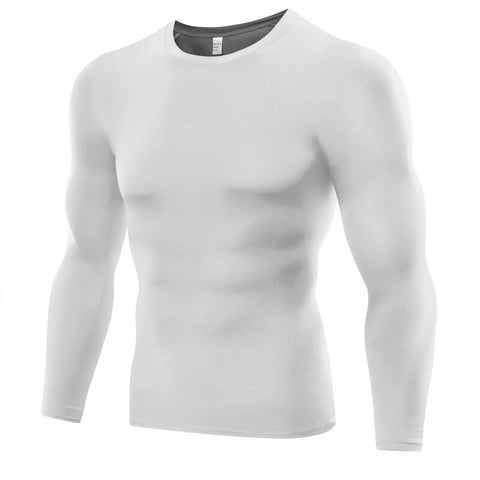 Men's Base Layer Tight Long Sleeved Compression Shirt
