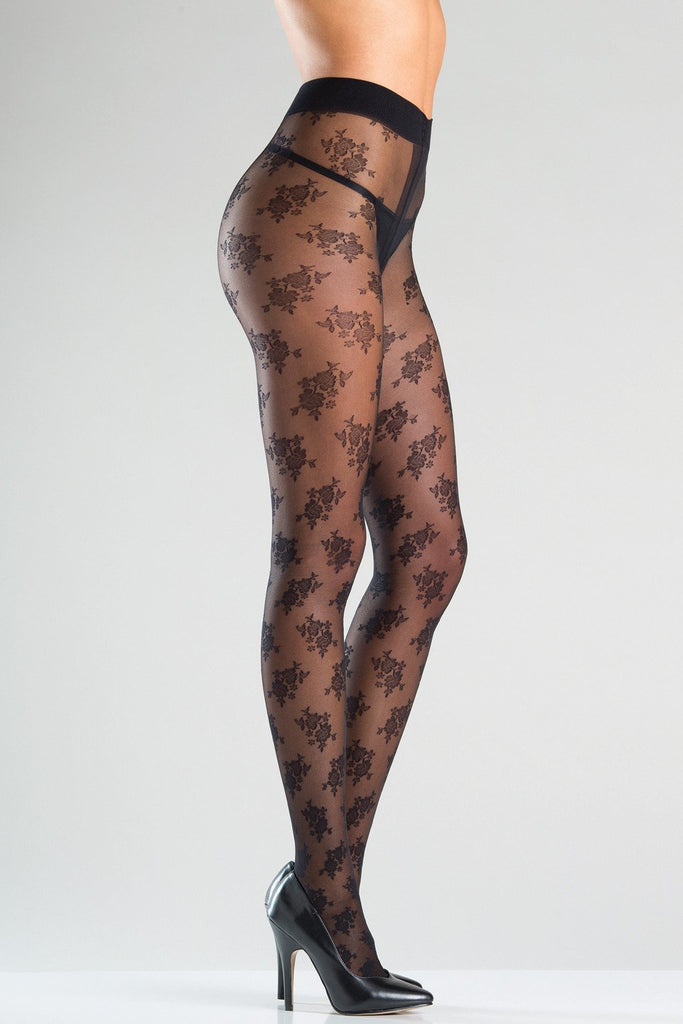 BW768 Floral Feels Pantyhose