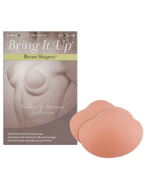Bring It Up Breast Shapers - Nude A-b Cup 25 Or More Uses