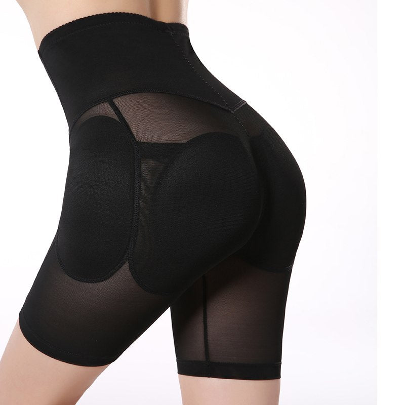 Womens Shapewear Control Butt Lifter Padded Panties for Women Hip Enhancer  Underwear Panties, Black, S