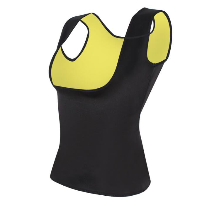 Neoprene Fat Burning Under-the-Bust Workout Tank Top