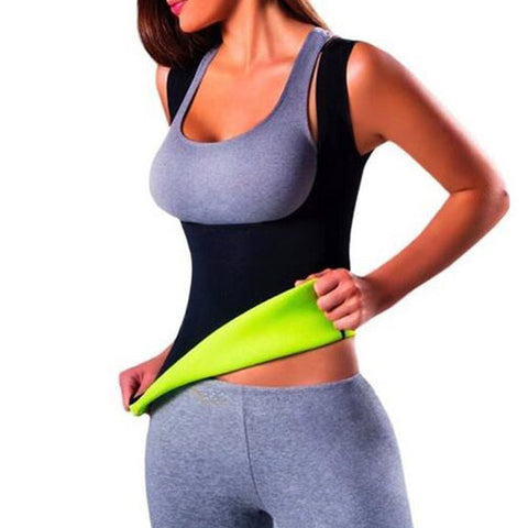 Neoprene Fat Burning Under-the-Bust Workout Tank Top